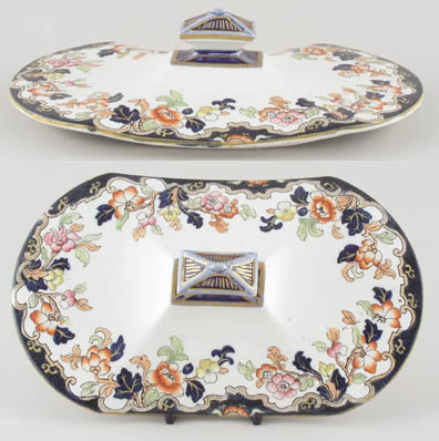 Vegetable Dish Cover c1885